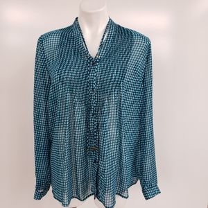 Michael by Michael Kors Sheer Blouse